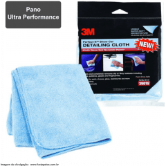 Pano de Microfibra Ultra Performance 3M - 32x36 - Azul